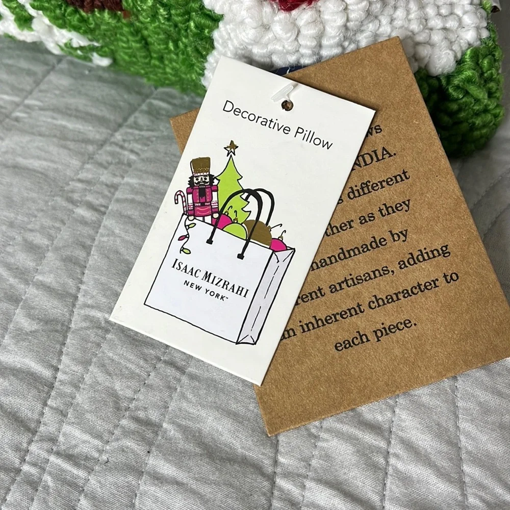 Christmas Tree Scene Pillow